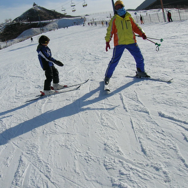 Skiing Lesson