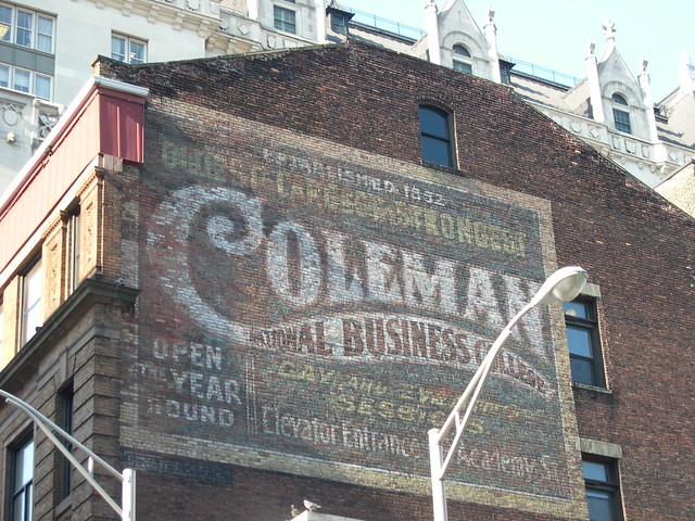 Painted Sign in Newark