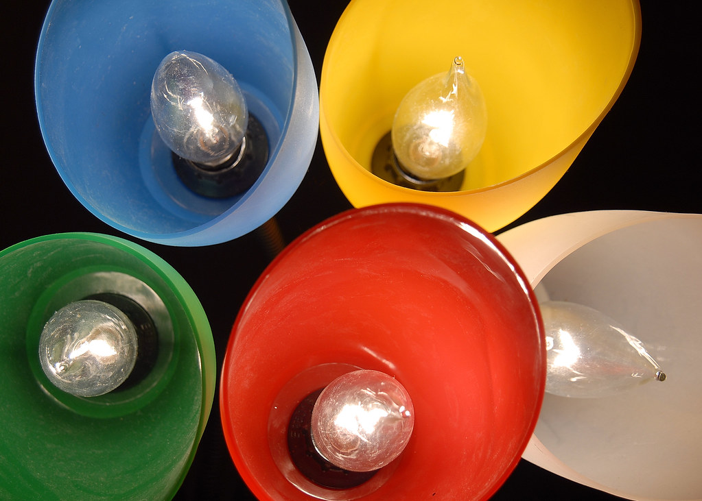 Five Lights | The five light lamp in my dorm room. | Whitaker Blackall ...