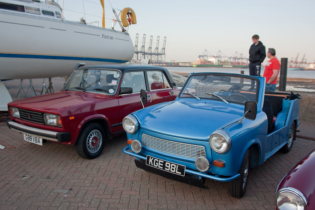 1990 Lada Riva L & 1972 Trabant | Trigger's Retro Road Tests! | Flickr