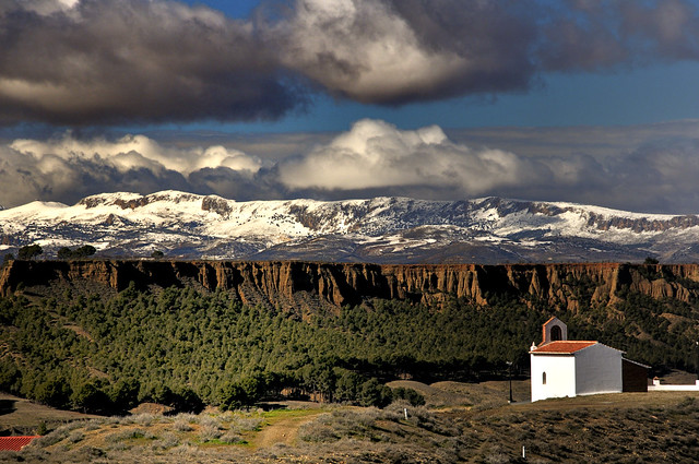 Ermita en Alcudia de Guadix y Sierra Arana