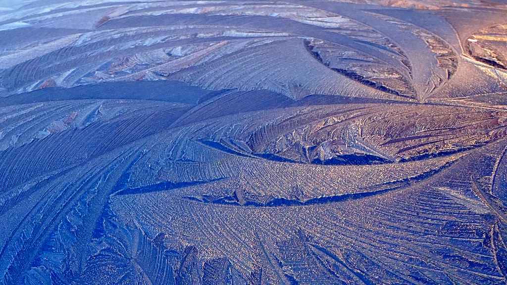 Frost on cars, January 2014