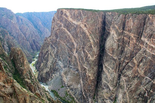 Painted Wall Overlook, Black Canyon of the Gunnison National Park, Colorado