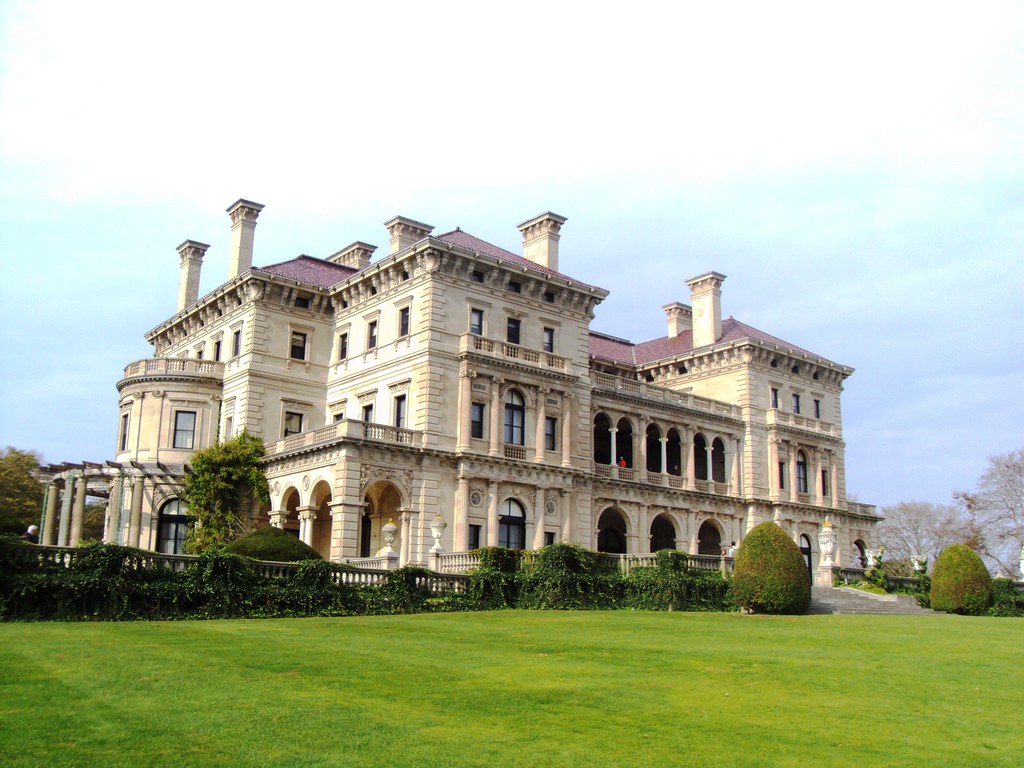 The Breakers built at Newport Rhode island as a summer cottage for the Vanderbilts.