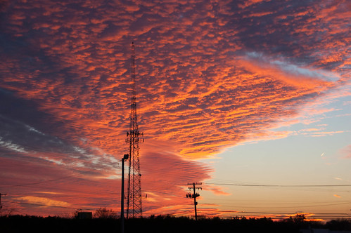 sunset clouds parkville