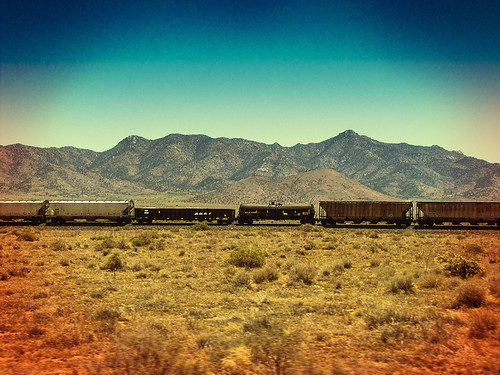 old arizona usa mountain america train landscape route66 rust desert mojave wagons kingman