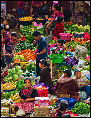 santa frutas fruits verduras vegetables america mesoamerica view maya market guatemala central mercado cruz mayan vista mayas chichicastenango quiche centroamerica