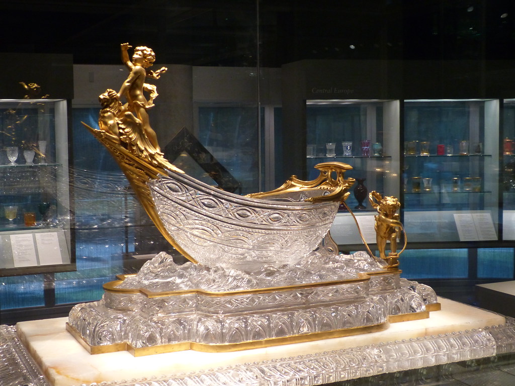 Baccarat Crystal Boat | Corning Museum of Glass | Flickr