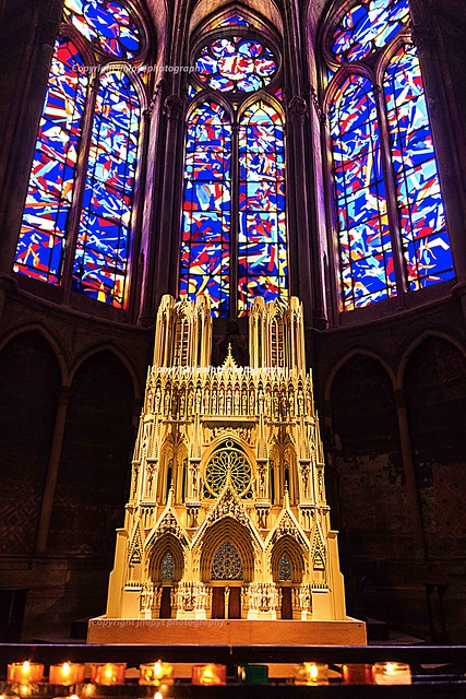 Cathédrale Notre-Dame de Reims, Champagne-Ardenne, France, August 2013