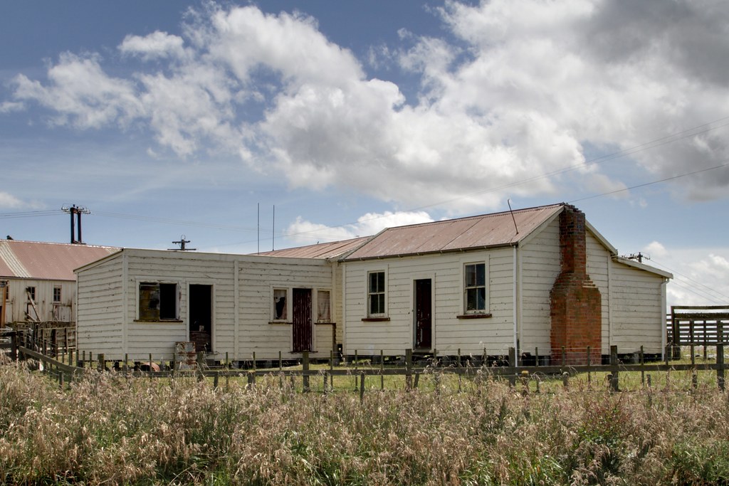 Old farm accommodation, Rewa, Rangitikei, New Zealand
