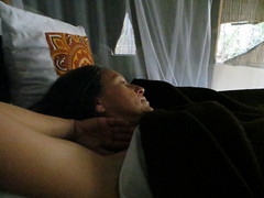 Nkwichi Lodge - waking up