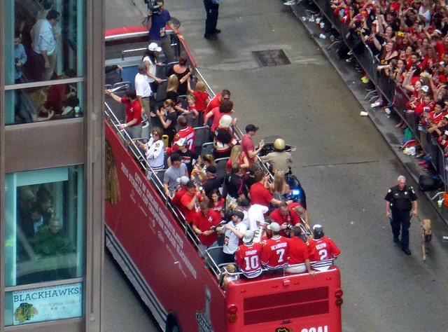 Chicago Blackhawks Victory Parade 2015