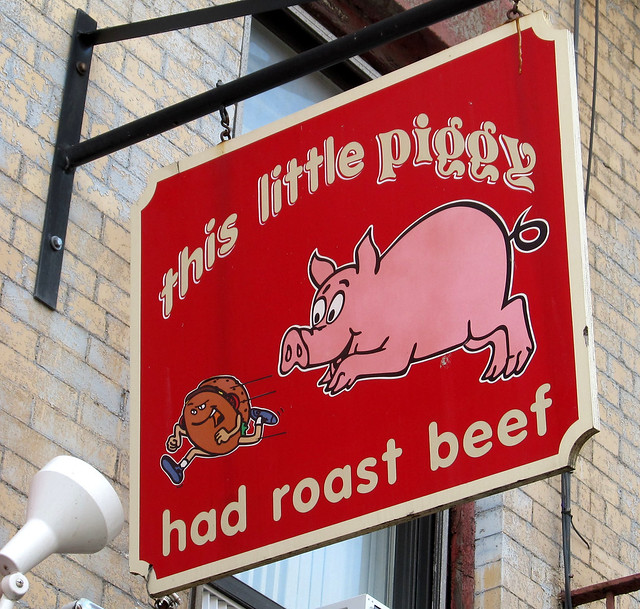 This Little Piggy Had Roast Beef