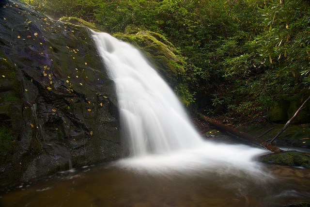 Upper Meigs Creek Falls, Great Smoky Mountains [Explored]