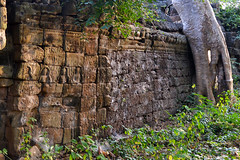 Banteay Chmmar Buddha Wall