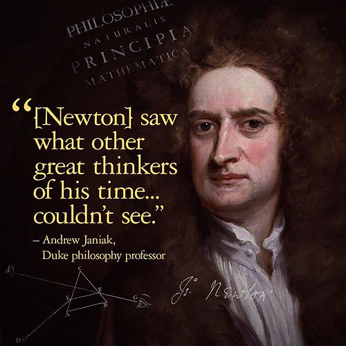 In his new book “Newton,” Duke philosophy professor Andrew Janiak makes the case for considering Newton as Newton himself did – a “natural philosopher.” Read more on Duke Today: today.duke.edu.