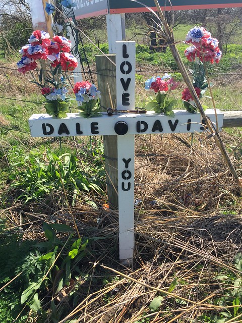 Dale Davis Roadside Memorial; Lenexa, Kansas 20170407
