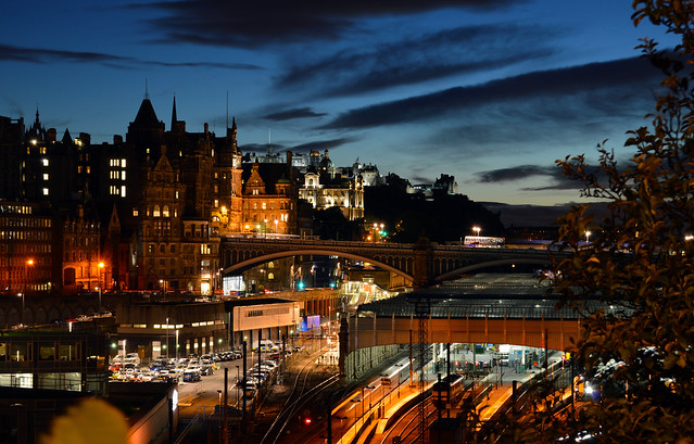 Waverley Station & North Bridge, Edinburgh