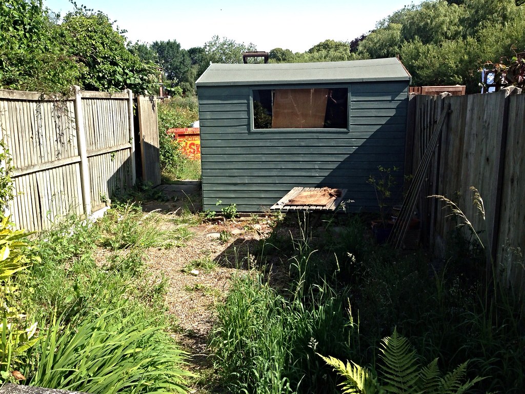 Shed Repaired | We bought this shed back to life by building… | Flickr