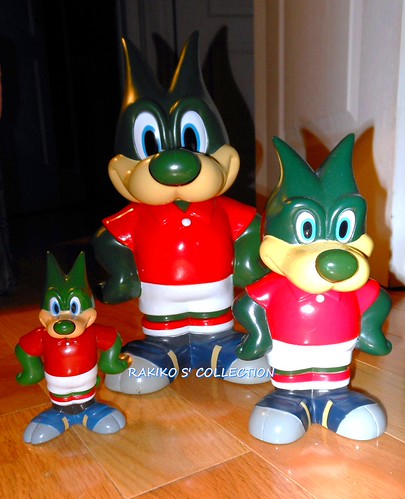 "Urawa Reds" mascot Redia sofubi 1992 | by Rakiko