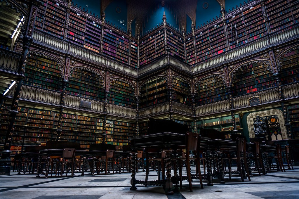 Biblioteca Real Gabinete Portugues de Leitura Rio de Janeiro Brazil