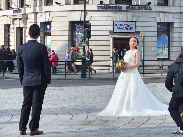 Trafalgar Square Wedding Photos