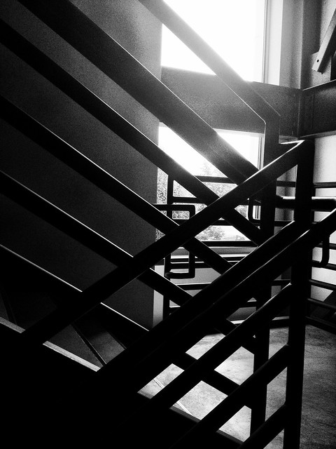 Stairwell - Black & White