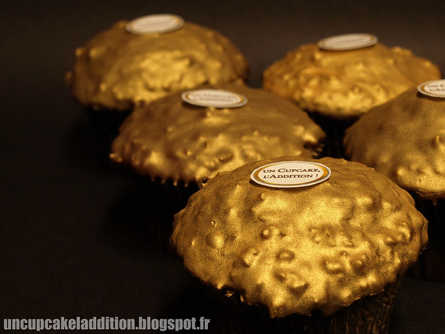 Cupcakes façon Ferrero Rocher®