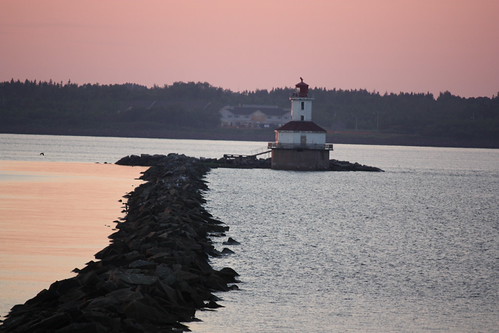 Summerside Lighthouse by Craigford, The Summerside Lighthouse (also known as Indian Head Lighthouse) at MacCallum's Point, Lower Bedeque