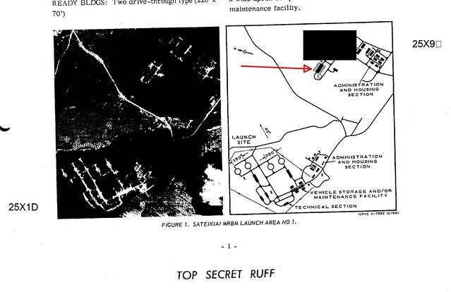 Sateikiai South, Soviet MRBM Facility, CIA Map