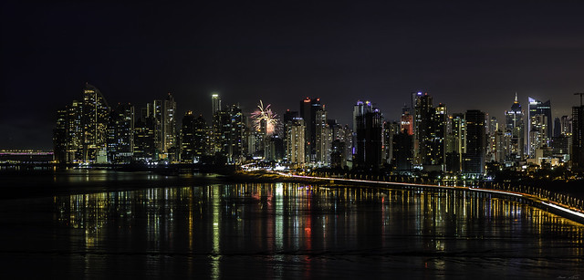 Night in Panama City, Panama