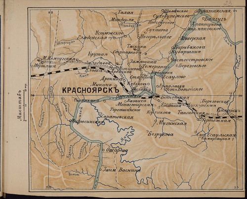 1900. Карманный атлас сплошной паровой путь через Азию к Великому океану 17 | by foot-passenger