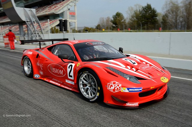 2 Ferrari F458 GT 2 . V de V Barcelona 2014 . 4204je
