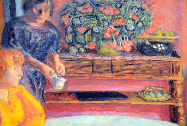 Dining Room at Vernonnet -- Bonnard
