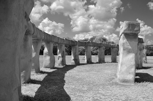 blackandwhite bw sculpture nature architecture river landscape outdoors texas tx country hill scenic ii guadalupe ingram stonehedge