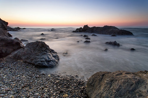 longexposure sea summer seascape water sunrise landscape spain rocks andalusia almeria cuevasdelalmanzora