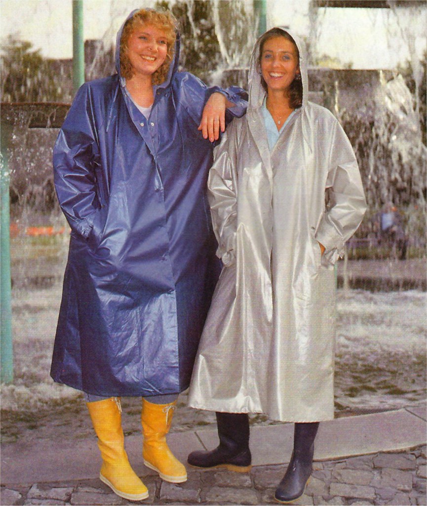 vintage raincoats - a photo on Flickriver