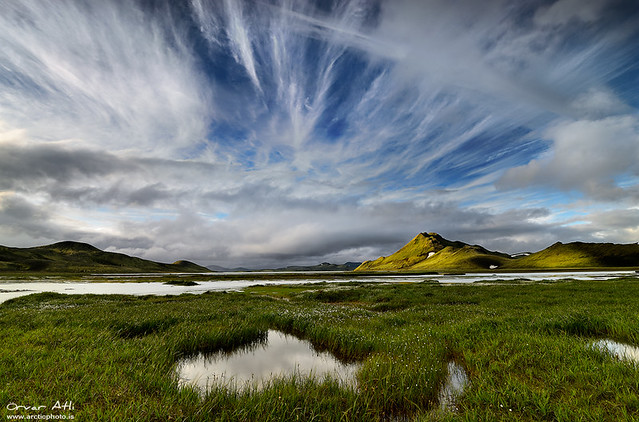 Celestial Feathers - Landmannalaugar, Iceland