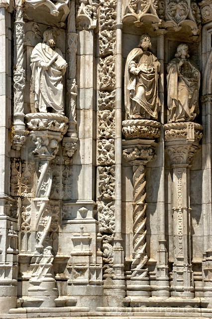 Detalhe do portal sul do Mosteiro dos Jerónimos