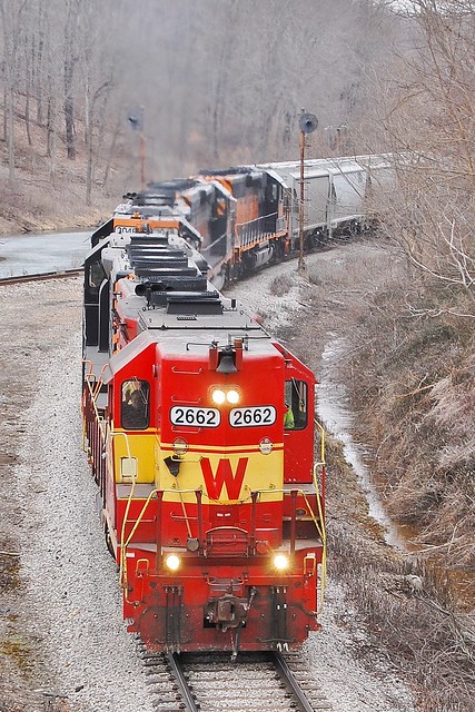 W&LE 2662 Pittsburgh Junction 212 3/23/14