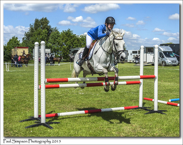 Horse Jumping at Messingham Show