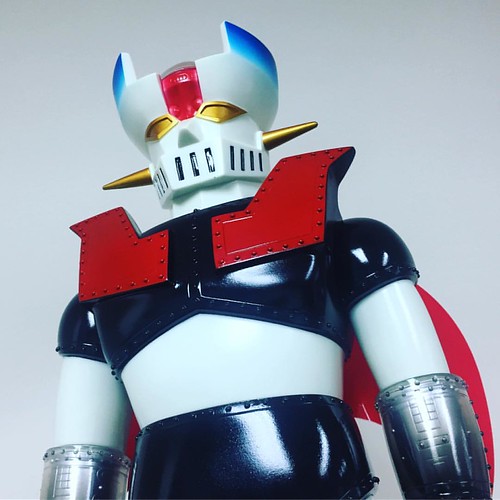Thanks @hiddy728 again 🙏🙏🙏🙏🙏 #secretbase #mazingerz #マジンガーZ #sofubi #sofvi #ソフビ #BigScaleMazingerZ #sofvitokyo | by deniscat