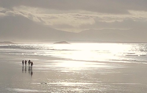 beach winter walk fresh air sea strand ireland kerry ballyheigue