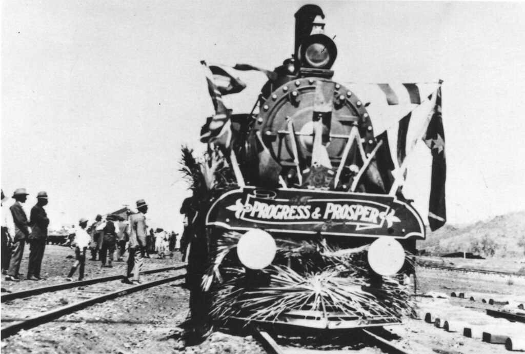 EL049_017 | Opening of railway to Mount Isa? Arch Fraley pho… | Flickr