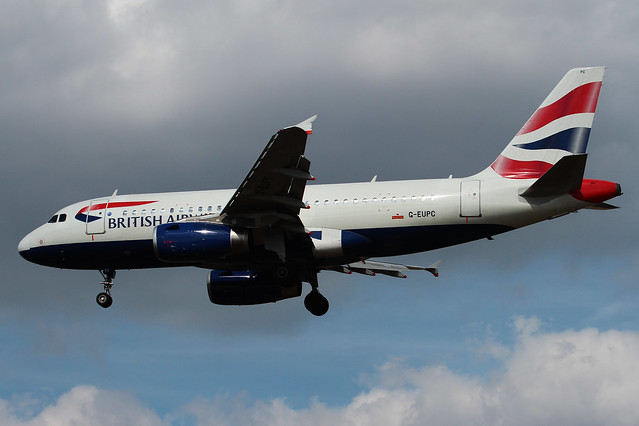 British Airways Airbus A319-131 G-EUPC  MSN 1118