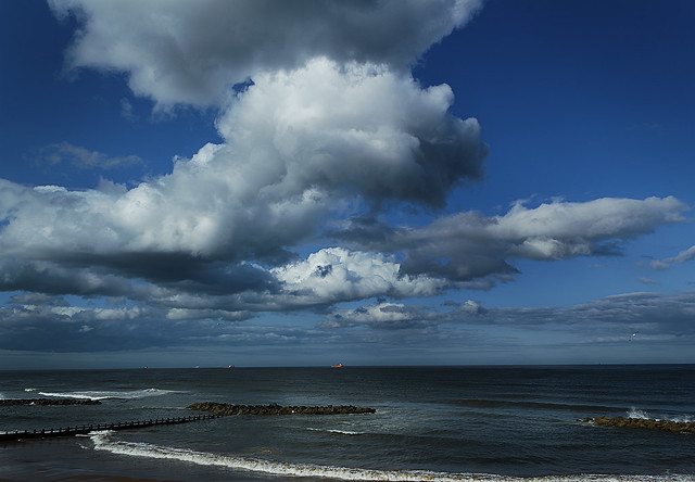 Clouds Over The North Sea