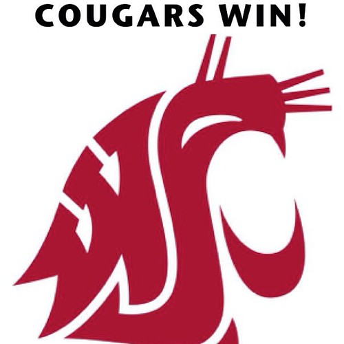 Cougars Win! #WSU 42 - #Idaho 0. We're now 3-1! Go Cougs! #gocougs
