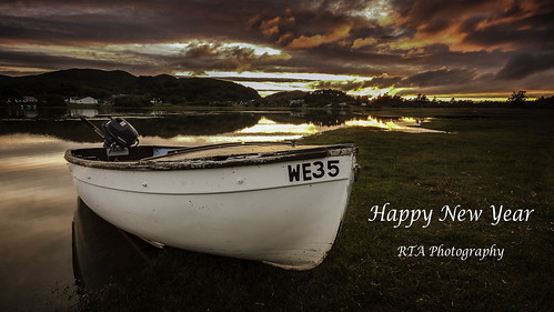 sunset scotland boat loch favourite lochshiel happynewyear