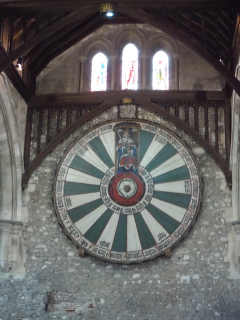 Arthur's Round Table, Winchester Great Hall SWC Walk 15 : Winchester Circular