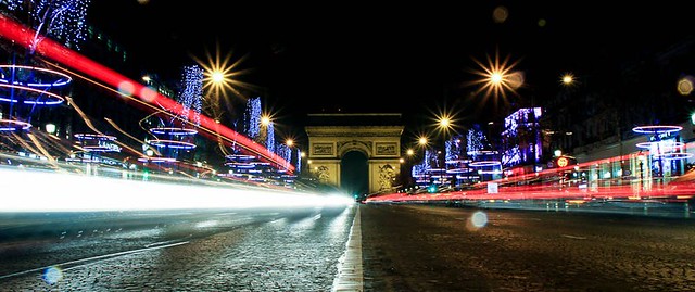 Champs Elysées Arc de Triomphe